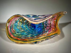 Rainbow Wave Platter