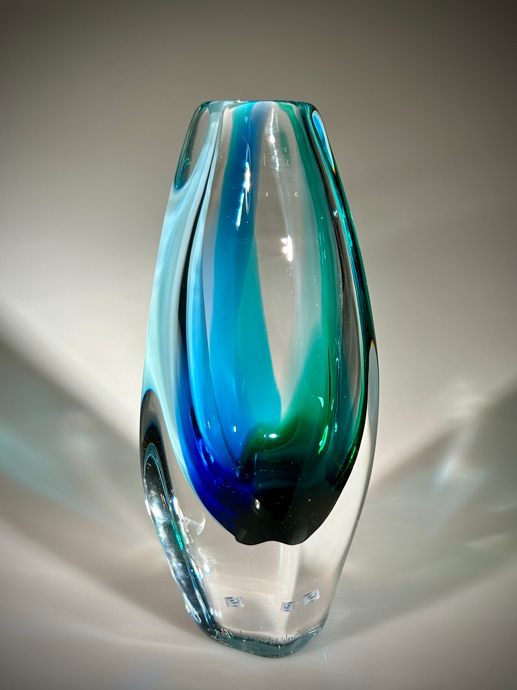 Blue Jewel Vase