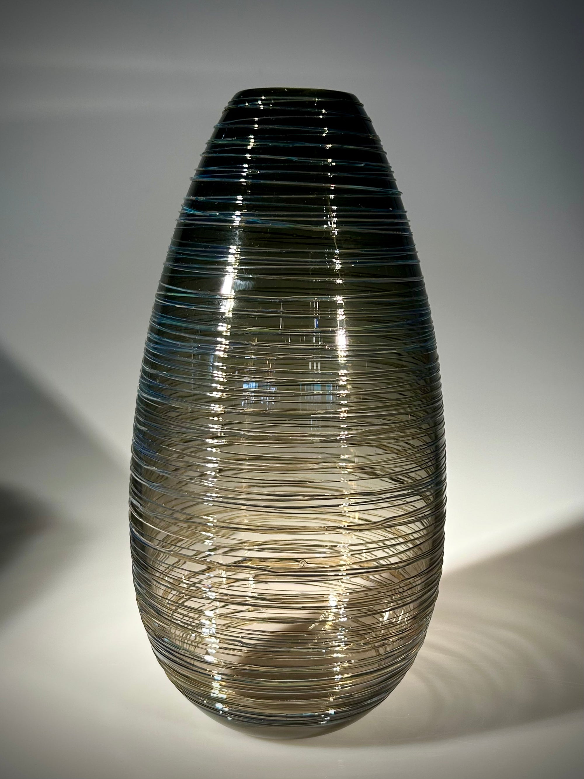 Grey Cocoon Vase