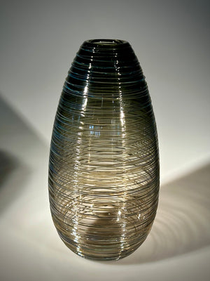 Grey Cocoon Vase